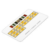 Irak 12 maanden inzettijd MAGNET 1 ICS Magneet (Linkerzijde)