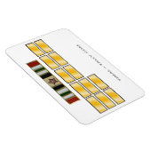 Irak 12 maanden inzettijd MAGNET 1 ICS Magneet (Rechterzijde)