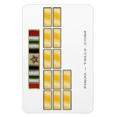 Irak 12 maanden inzettijd MAGNET 1 ICS Magneet (Verticaal)