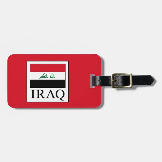 Irak Bagagelabel (Voorkant horizontaal)