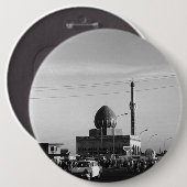  Irak Bagdad Buniya Mosque Ronde Button 6,0 Cm (Voorkant /achterkant)
