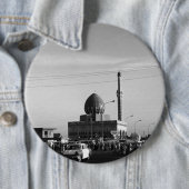  Irak Bagdad Buniya Mosque Ronde Button 6,0 Cm (In situ)