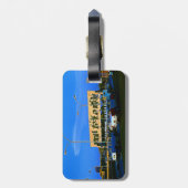 Irak Bagdad tahrir vierkant Bagagelabel (Achterkant verticaal)