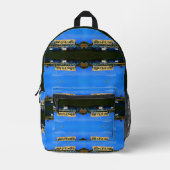  Irak Bagdad tahrir vierkant Bedrukte Rugzak (Voorkant)