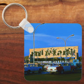  Irak Bagdad tahrir vierkant Sleutelhanger (Voorkant)