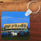  Irak Bagdad tahrir vierkant Sleutelhanger (Achterkant)