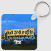  Irak Bagdad tahrir vierkant Sleutelhanger (Achterkant)