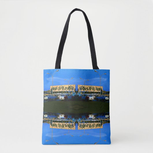 Irak Bagdad tahrir vierkant Tote Bag (Voorkant)