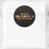 irak-dierenartsen-Stickers Ronde Sticker (Tas)