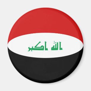 Irak Fisheye Vlag Magneet