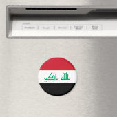 Irak Flag Magnet (Insitu (Vaatwasser))