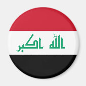 Irak Flag Magnet (Voorkant)