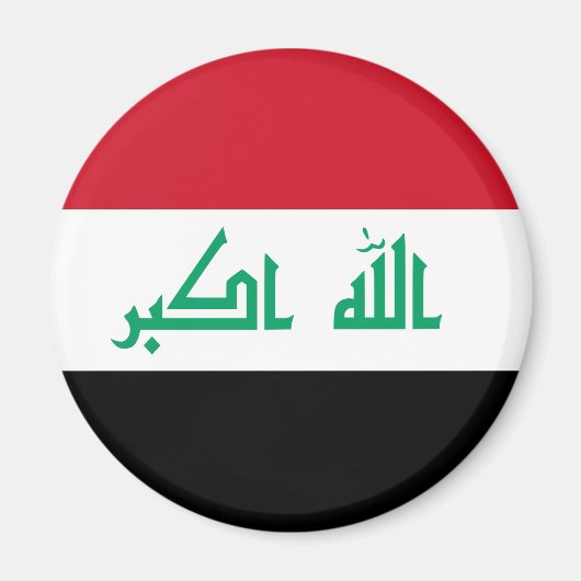 Irak Flag Magnet (Voorkant)