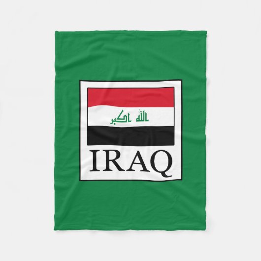 Irak Fleece Deken (Voorkant)