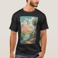 Irak Illustratie Reis Kunst Vintage
