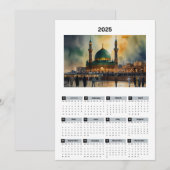 irak-kalender programmakaart (Voorkant / Achterkant)