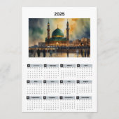 irak-kalender programmakaart (Voorkant)