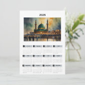 irak-kalender programmakaart (Staand voorkant)