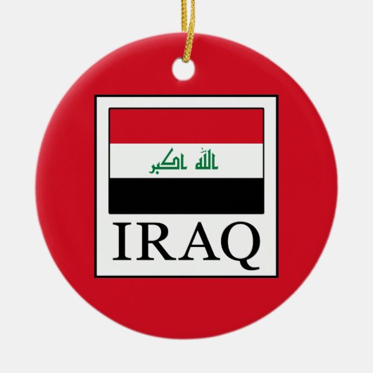 Irak Keramisch Ornament (Voorkant)