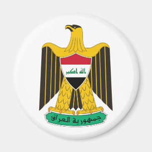 Irak land wapen wapenschild symbool embleem vlag a magneet