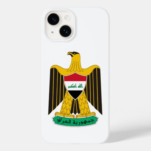 Irak land wapenschild symbool embleem vlag arend Case-Mate iPhone case (Achterkant)