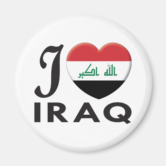 Irak Love Magneet (Voorkant)