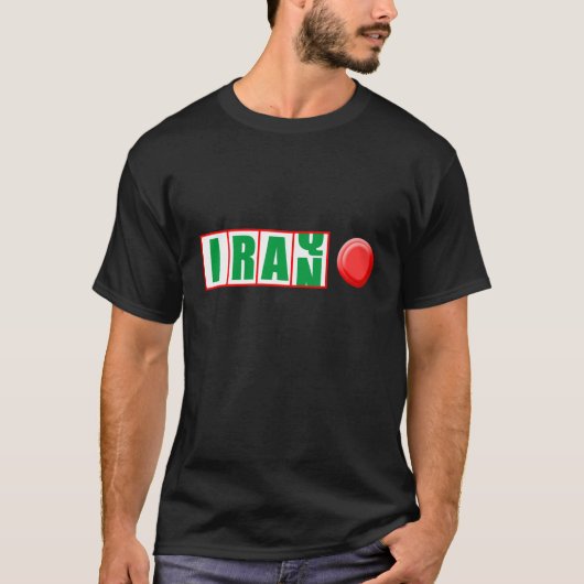 Irak naar Iran T-shirt (Voorkant)