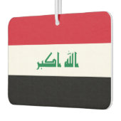 Irak Nationale Wereldvlag Luchtverfrisser (Links)