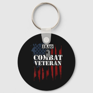 Irak Oorlog_ Irak Combat Veteran - Veteraan Gezegd Sleutelhanger