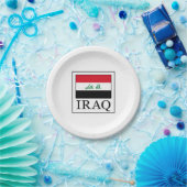 Irak Papieren Bordje (Feest)