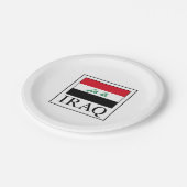 Irak Papieren Bordje (Gekanteld)
