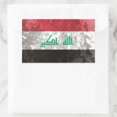 Irak Rechthoekige Sticker (Tas)