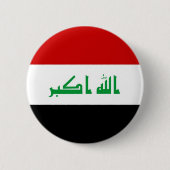 Irak Ronde Button 5,7 Cm (Voorkant)