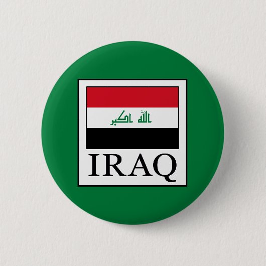 Irak Ronde Button 5,7 Cm (Voorkant)