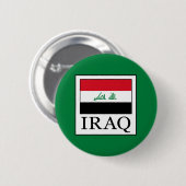 Irak Ronde Button 5,7 Cm (Voorkant /achterkant)