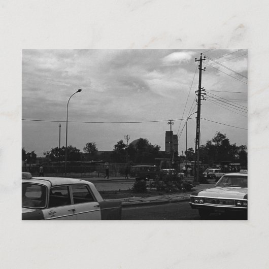  Irak Straattaxi Bagdad Briefkaart (Voorkant)
