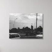 Irak Straattaxi Bagdad Canvas Afdruk (Voorkant)