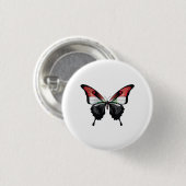 Irak Swallowtail Vlinder Vlag Ronde Button 3,2 Cm (Voorkant /achterkant)