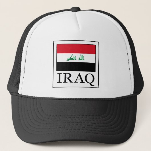 Irak Trucker Pet (Voorkant)