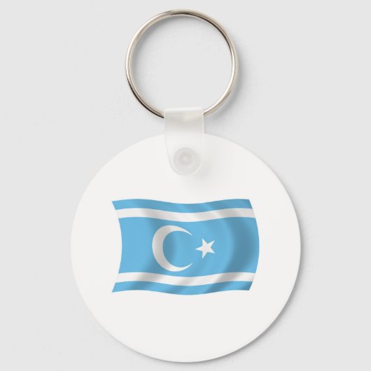 Irak-Turks sleutelhanger met vlag (Voorkant)