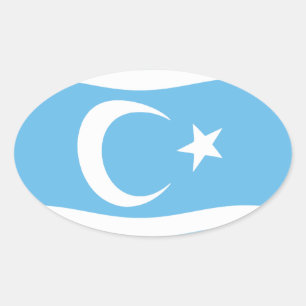 Irak-Turks vlag sticker