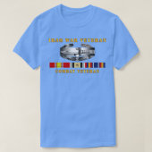 Irak Veteraan Combat Action Badge w CAB IRAQ SVC T-shirt (Design voorkant)