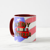 Irak Veteran Service Ribbon, ARMY Mok (Voorkant links)