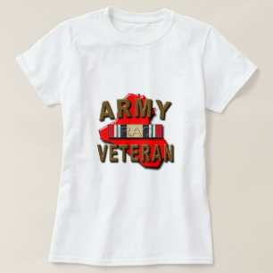 Irak Veteran Service Ribbon, ARMY T-shirt