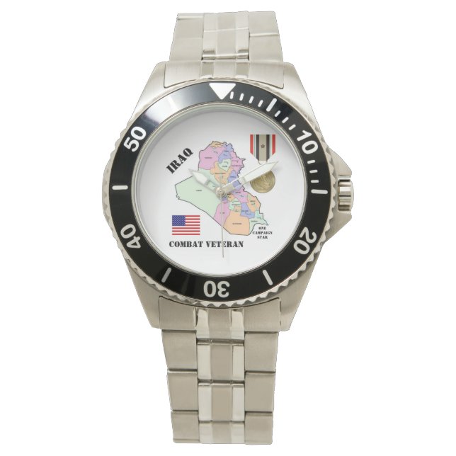 IRAK VETERANEN / 1 CAMPAGNE STER HORLOGE (Voorkant)