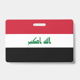Irak vlag badge