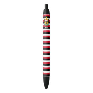 Irak Vlag Cute Patriottische Zwarte Inktpen Inkt Pen