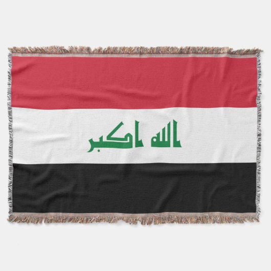 Irak vlag deken (Voorkant)