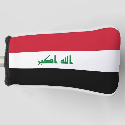 Irak vlag golfheadcover (Voorkant)