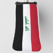 Irak vlag golfheadcover (Draai 90)